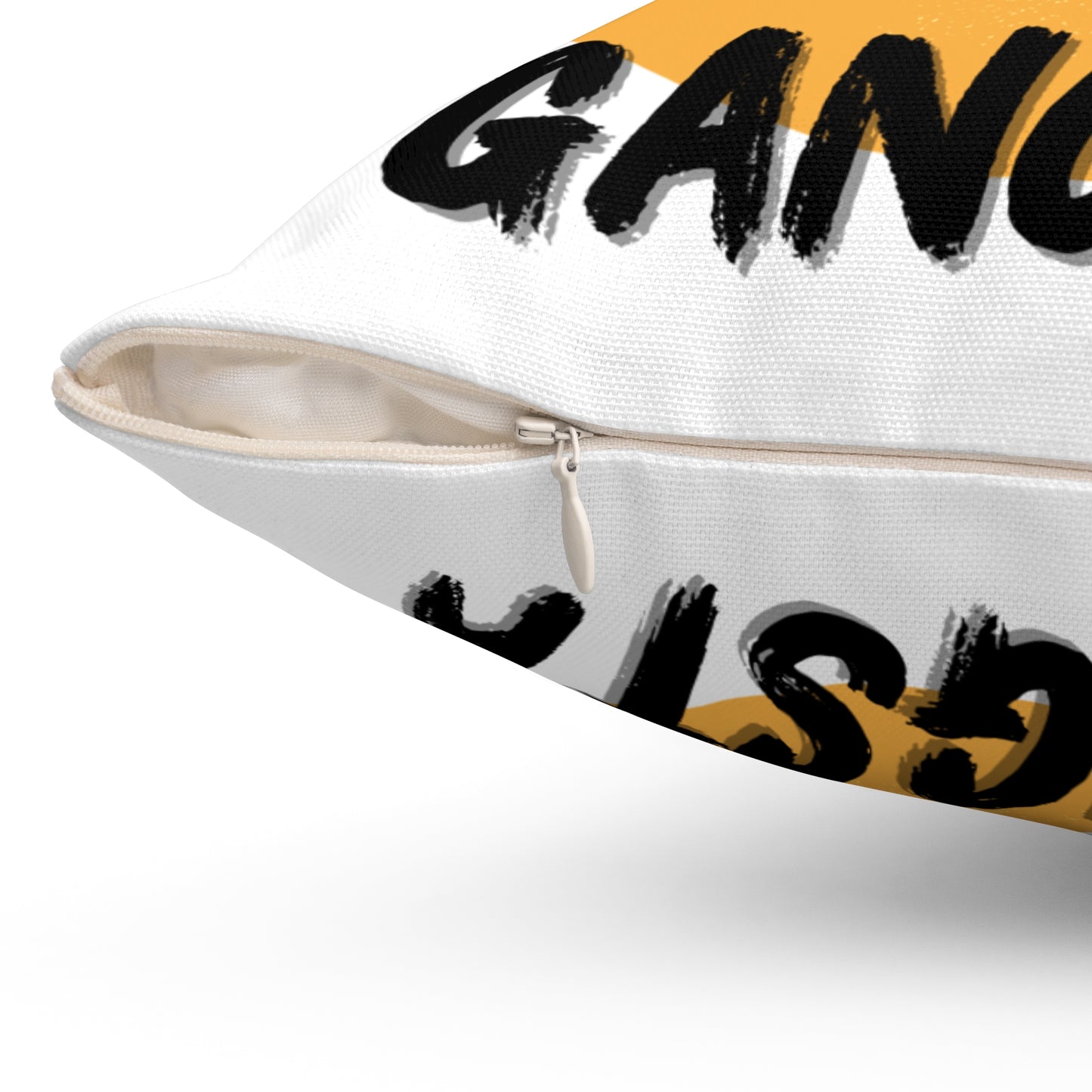 "Gemini" Spun Polyester Square Pillow