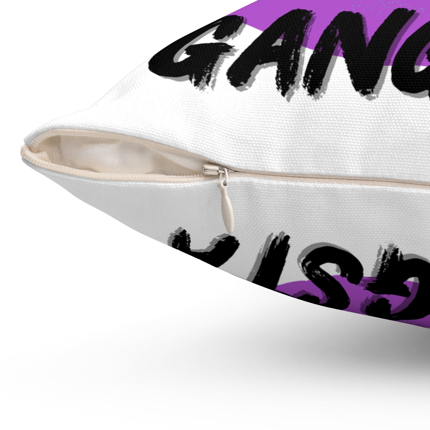 "Aquarius" Spun Polyester Square Pillow